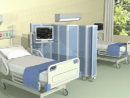 Separè a parete CLIPPER ROLLER LIGHT 30 PLUS - cm 219x180h (7+1 elementi) 