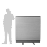 Pannello divisorio SOUNDSTRIKE - cm 130x140h  - Pannello divisorio SOUNDSTRIKE - cm 130x140h 