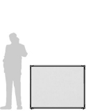 Pannello espositivo CLIPPER LEGGERO - cm 130x100h  - Pannello espositivo CLIPPER LEGGERO - cm 130x100h 