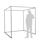 Box per tende autoportante - cm 200x200x200h  - Box per tende autoportante - cm 200x200x200h 