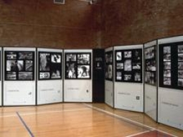 Pannello espositivo CLIPPER LEGGERO - cm 130x250h 