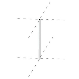 Montante MACRO.OFX - cm 4x4x180h - Montante MACRO.OFX - cm 4x4x180h