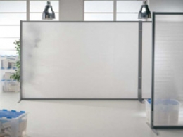 Pannello divisorio MACRO "finestrato feltro" - cm 100x300h 