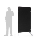 Schermo divisorio SWING con tessuto - cm 80x180h - Schermo divisorio SWING con tessuto - cm 80x180h