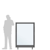 Pannello divisorio XILOX "vetroplastico" - cm 100x140h - Pannello divisorio XILOX 