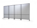 Divisori scorrevoli autostabili su ruote: MACRO SLIDE - 300h
