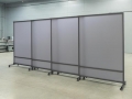 Divisorio scorrevole autoportante su ruote MACRO SLIDE