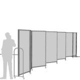 Separè a parete MACRO ZIG ZAG LIGHT "alveolare" - cm 930x200h (10 elementi) - Separè a parete MACRO ZIG ZAG LIGHT 