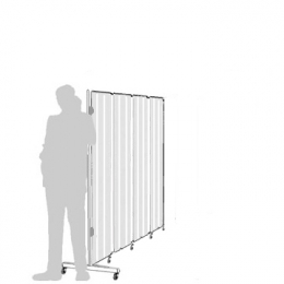 Separè autostabile SPARTA - cm 160x170h (n.3 pannelli da cm 36 + n.1 da cm 48)